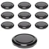 Twist-Off-Deckel|Twist-Off-Deckel|TO  66 schwarz ster., 10 Stück