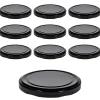 Twist-Off-Deckel|TO  82 schwarz ster., 10 Stück
