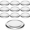 Twist-Off-Deckel|TO  82 silber past., 10 Stück
