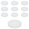 Twist-Off-Deckel|Twist-Off-Deckel|TO  53 weiß past., 10 Stück