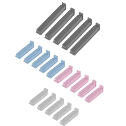 Küchenhelfer|Beutel|twixit! Beutelklemmen gemischt, 20 Stück