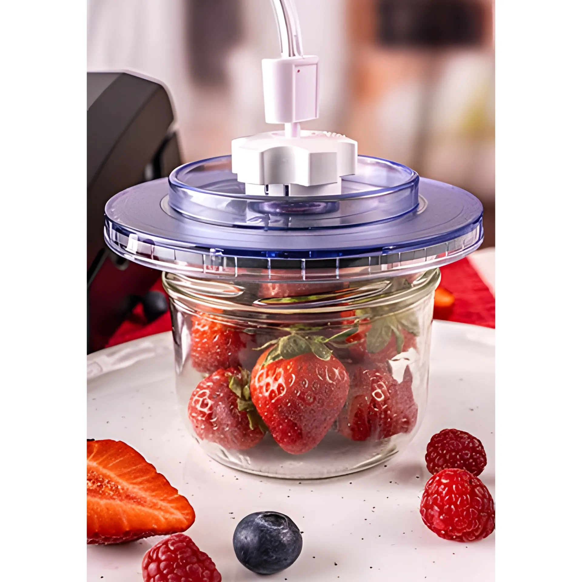 Rommelsbacher Pesto|Gemüse Auf Vorrat|Universal-Vakuumdeckel VDU 125,