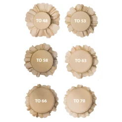 Apfel-, Birnen-, Quittenzeit|Deckchen|Vliesdeckchen Ø 135 mm natur, 10 Stück