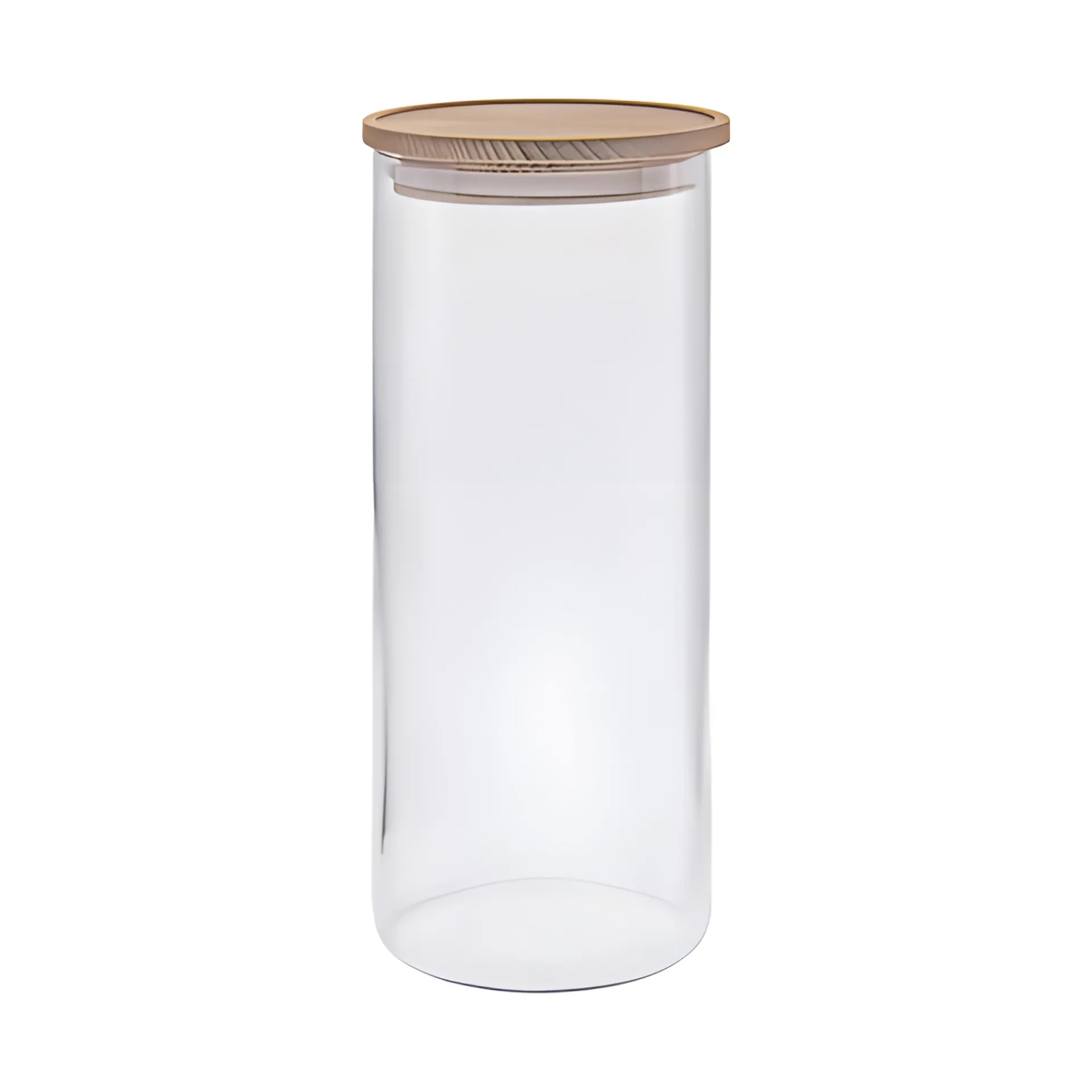 Aufbewahren|Mehl, Nudeln Und Reis|Vorratsglas Simax 1,5 Liter mit Holzdeckel