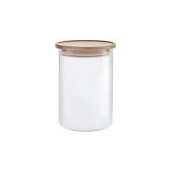 Aufbewahren|Mehl, Nudeln Und Reis|Vorratsglas Simax  0,9 Liter mit Holzdeckel