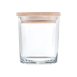 Gewürze Und Kräuter|Giveaways|Vorratsglas 'Würzi' 200 ml mit Holzdeckel, 3er Pack