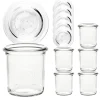 Giveaways|Picknick-Zubehör|WECK-Mini-Sturzglas 140 ml + Glasdeckel, 6er Set