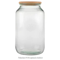 Gemüse Auf Vorrat|Glasballone|WECK-Zylinderglas 3000 ml