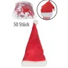 Deko|Besonderes Und Witziges|Weihnachtsmütze 9 x 17,5 cm, 50 Stück