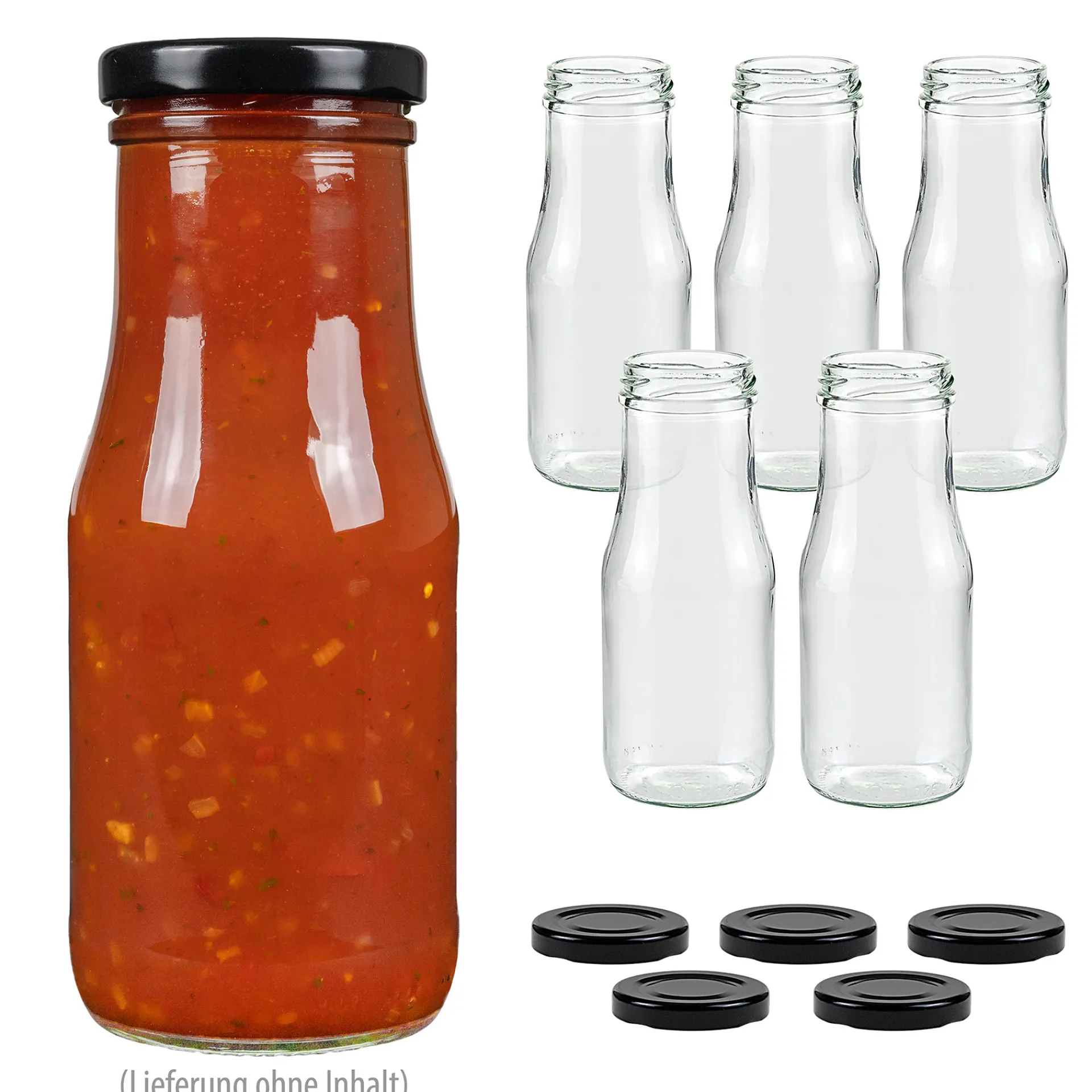 Apfel-, Birnen-, Quittenzeit|Saft & Sirup|Weithalsflasche 250 ml, 6er Set