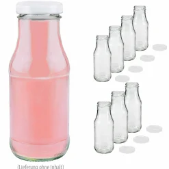 Beerenzeit|Apfel-, Birnen-, Quittenzeit|Weithalsflasche 263 ml, 8er Set